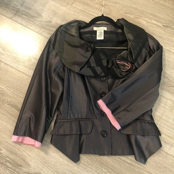 Giovanni R. Italia jacket. vVntage-inspired, statement piece - Picture 8 of 8